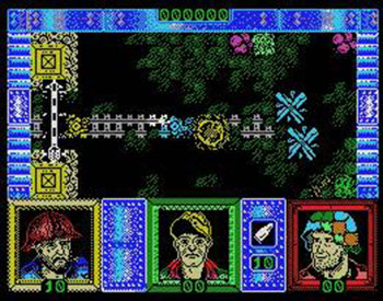 Pantallazo del juego online Triple Comando (MSX)