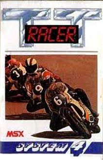 Carátula del juego TT Racer (MSX)