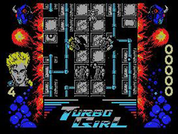 Pantallazo del juego online Turbo Girl (MSX)