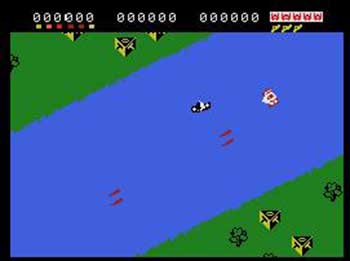 Pantallazo del juego online Turboat (MSX)