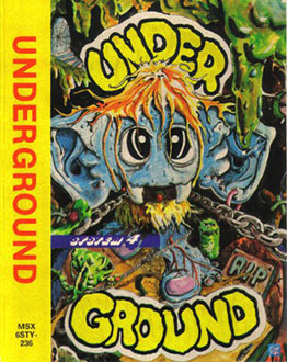 Carátula del juego Underground (MSX)