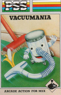 Carátula del juego Vacuumania (MSX)