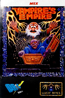 Carátula del juego Vampire's Empire (MSX)