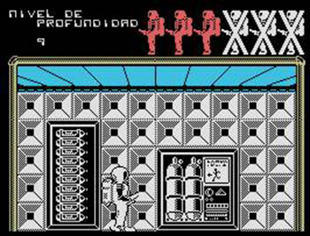 Pantallazo del juego online La Venganza de Johny Comomolo (MSX)