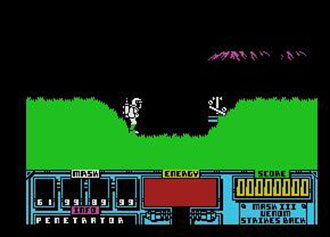 Pantallazo del juego online Venom Strikes Back (MSX)