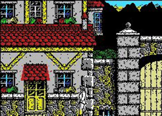 Pantallazo del juego online Viaje al Centro de la Tierra (MSX)