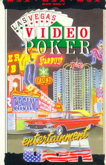 Carátula del juego VIdeo Poker (MSX)
