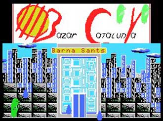 Pantallazo del juego online The Visitor (MSX)