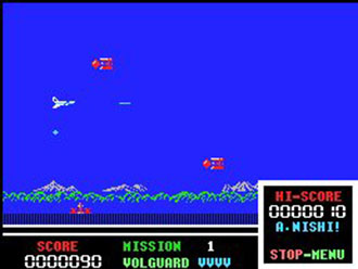 Pantallazo del juego online Volguard (MSX)