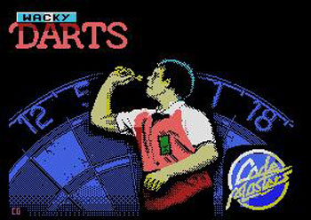 Carátula del juego Wacky Darts (MSX)