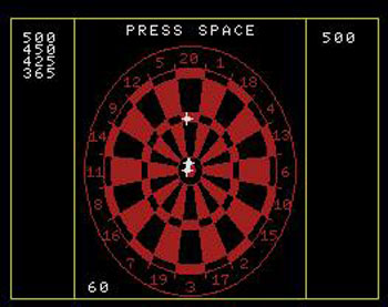 Pantallazo del juego online Wacky Darts (MSX)