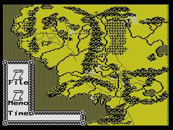 Pantallazo del juego online War in Middle Earth (MSX)