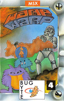 Juego online Warp Warp (MSX) Juego online Warp Warp (MSX)