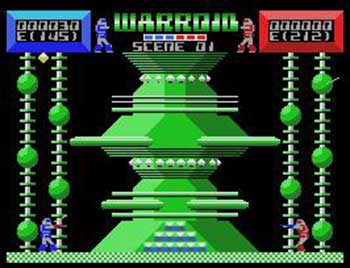 Pantallazo del juego online Warroid (MSX)