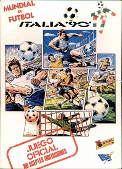 Carátula del juego World Cup Italia 90 (MSX)