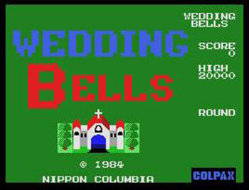 Carátula del juego Wedding Bells (MSX)