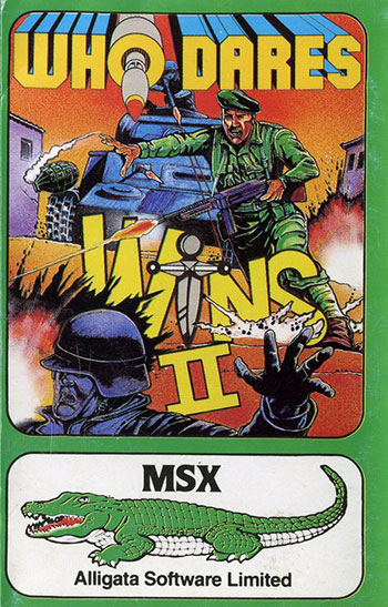 Carátula del juego Who Dares Wins 2 (MSX)