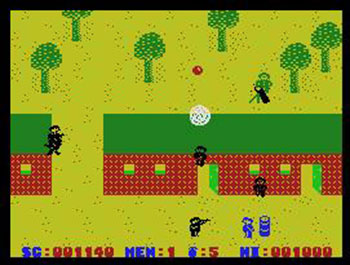 Pantallazo del juego online Who Dares Wins 2 (MSX)