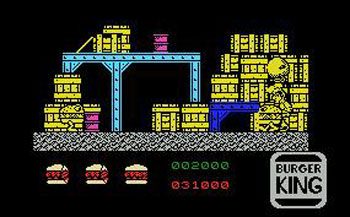 Pantallazo del juego online Whopper Chase (MSX)