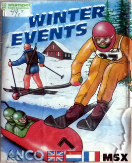 Carátula del juego Winter Events (MSX)