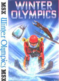 Carátula del juego Winter Olympics (MSX)