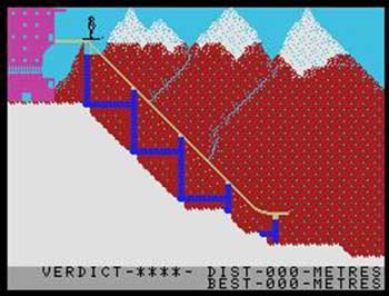 Pantallazo del juego online Winter Olympics (MSX)