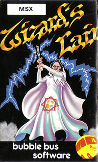 Carátula del juego Wizard's Lair (MSX)