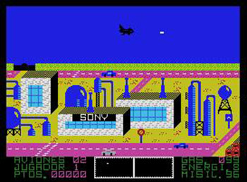 Pantallazo del juego online Wrangler (MSX)