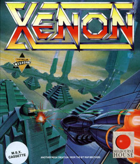 Carátula del juego Xenon (MSX)