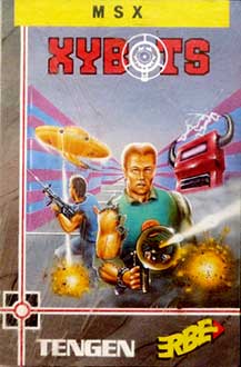 Carátula del juego Xybots (MSX)