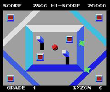 Pantallazo del juego online Xyzolog (MSX)