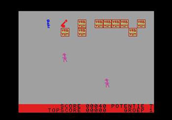 Pantallazo del juego online Yab Yum (MSX)