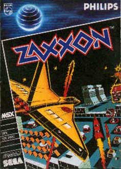 Carátula del juego Zaxxon (MSX)