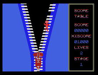 Pantallazo del juego online Zipper (MSX)