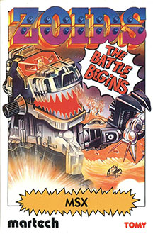 Carátula del juego Zoids (MSX)