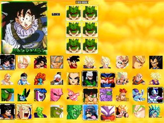 Carátula del juego Dragon Ball Z Sagas (MUGEN)