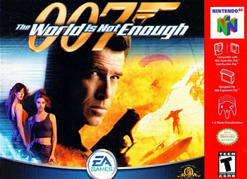 Carátula del juego 007 The World is Not Enough (N64)