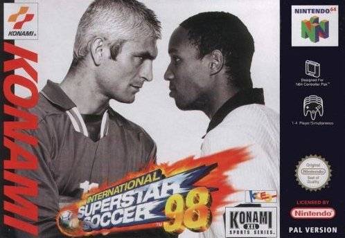 Carátula del juego International Superstar Soccer '98 (N64)