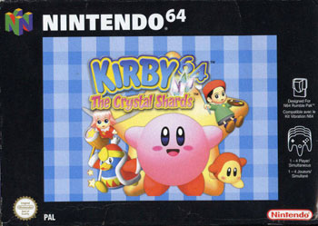 Carátula del juego Kirby 64 - The Crystal Shards (N64)