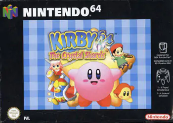 Portada de la descarga de Kirby 64 – The Crystal Shards