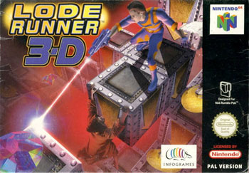 Carátula del juego Lode Runner 3-D (N64)