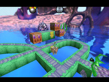 Pantallazo del juego online Lode Runner 3-D (N64)