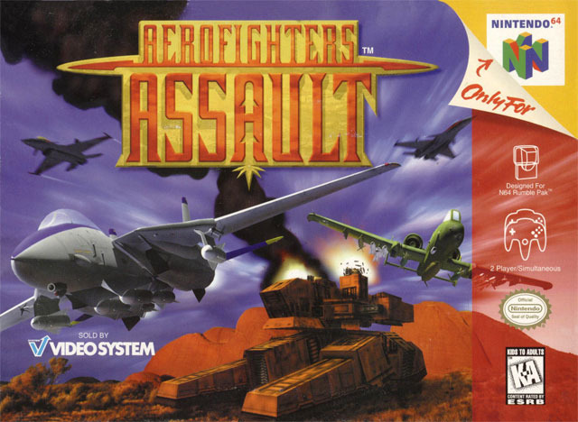 Carátula del juego AeroFighters Assault (N64)