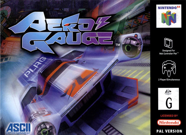 Carátula del juego AeroGauge (N64)