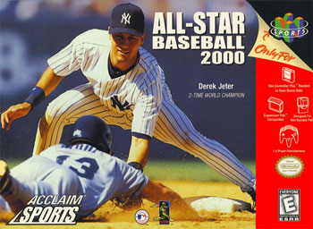 Carátula del juego All-Star Baseball 2000 (N64)