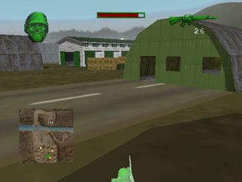 Pantallazo del juego online Army Men Sarge's Heroes (N64)