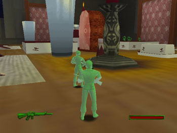 Pantallazo del juego online Army Men - Sarge's Heroes 2 (N64)