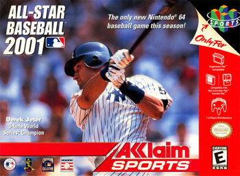 Carátula del juego All-Star Baseball 2001 (N64)
