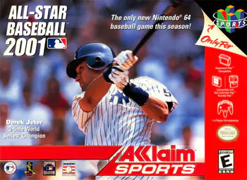 Portada de la descarga de All-Star Baseball 2001
