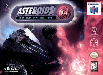 Carátula del juego Asteroids Hyper 64 (N64)